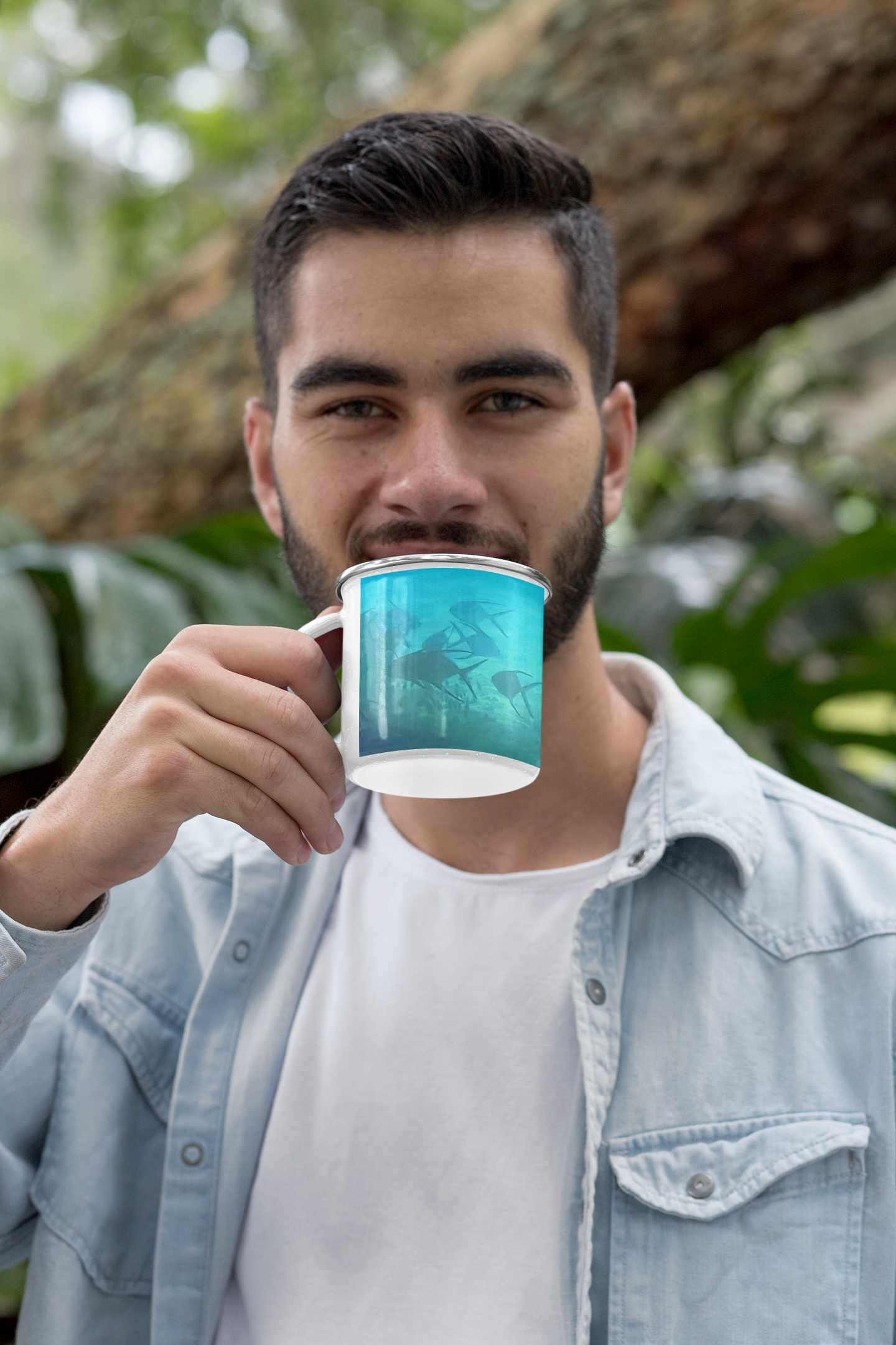 Enamel Mug - Wagonesta - School of Fish