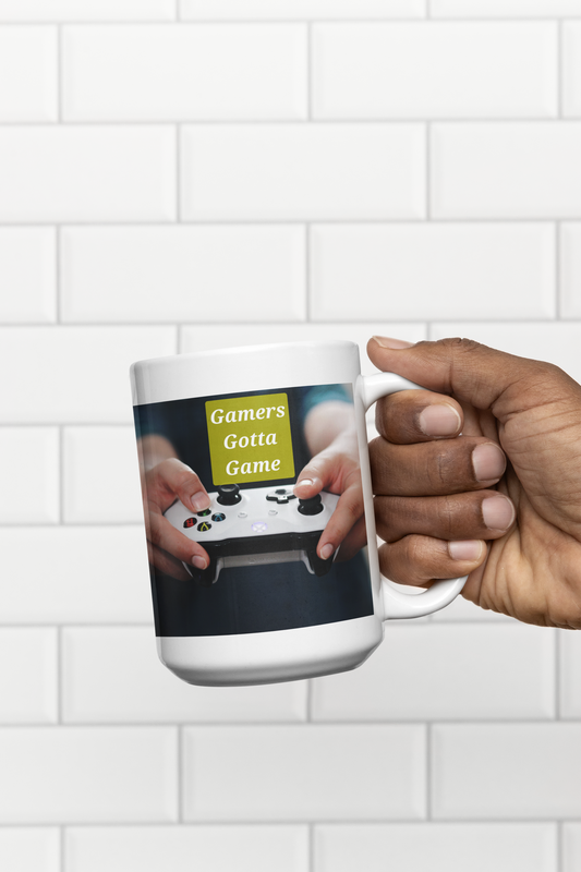 15 oz Ceramic Mug - Wagonesta - Gamers Gotta Game