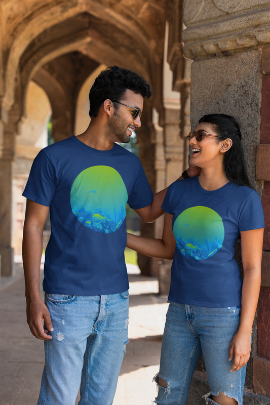 LAND BELOW  - Unisex t-shirt