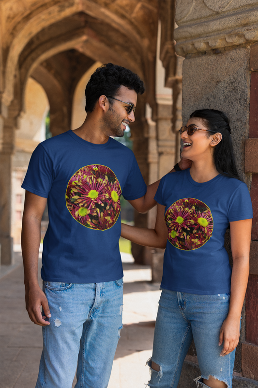 NEON FLOWERS -  Unisex t-shirt