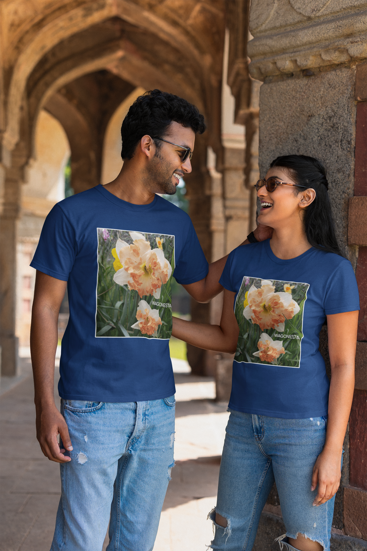 Daffodil Doubles -Unisex Jersey Short Sleeve Tee - Bella+Canvas+Mug 'n Tee