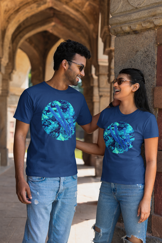 SPONGES IN THE SEA - Unisex t-shirt