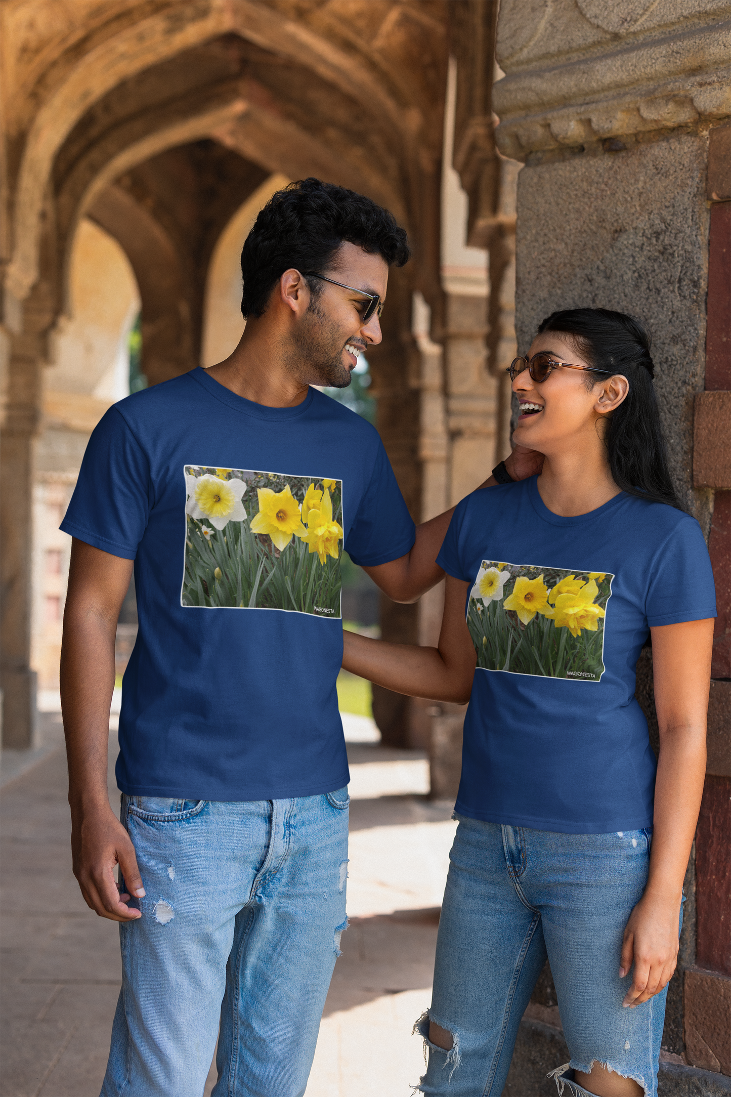 Glorious Daffodils - Unisex Jersey Short Sleeve Tee - Bella+Canvas+Mug 'nTee