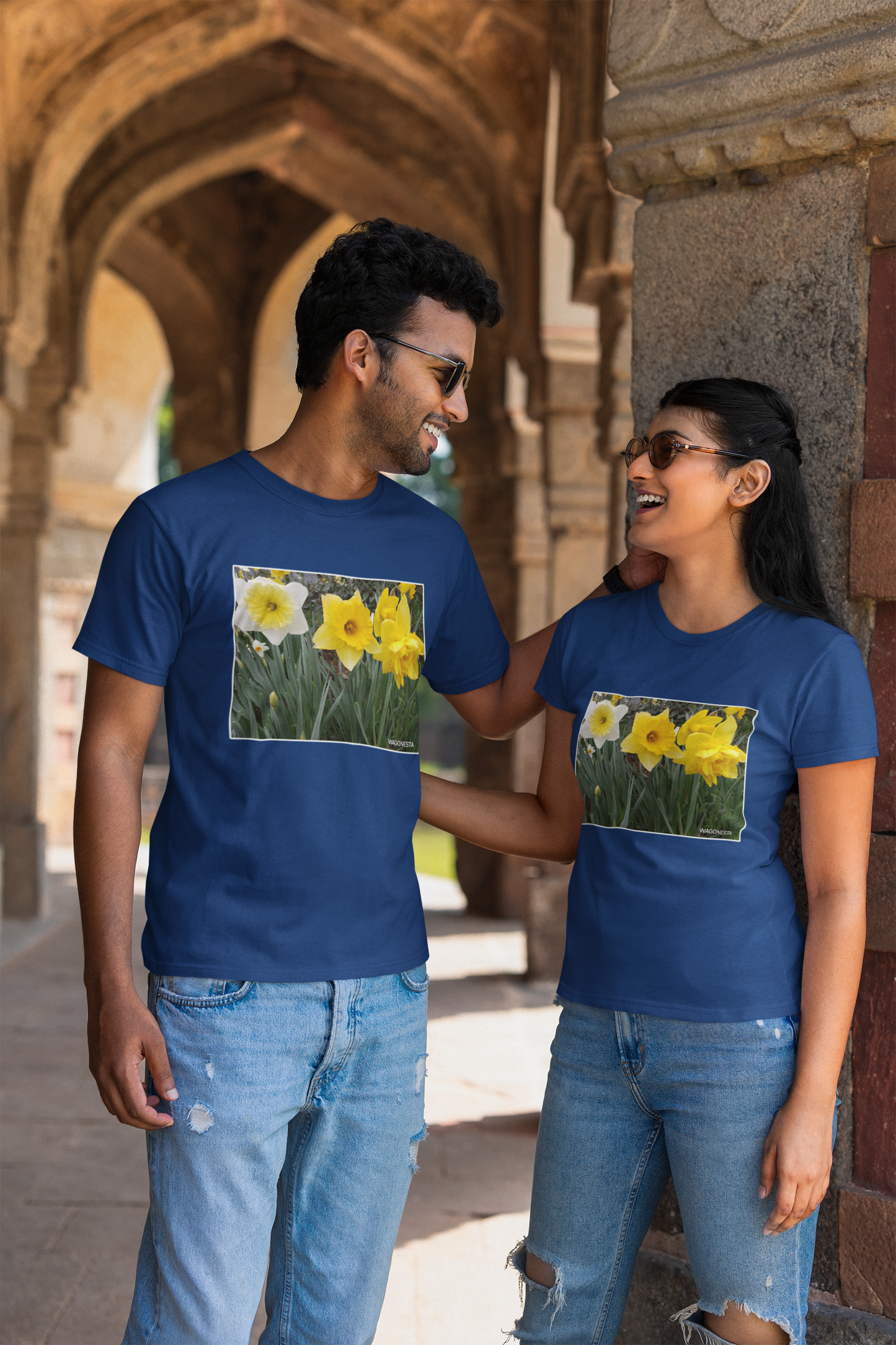 Group of Daffodils- Unisex Jersey Short Sleeve Tee - Bella+Canvas+Mug 'n Tee