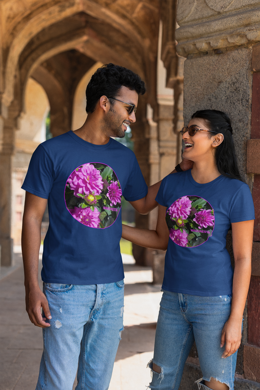 DAHLIAS -Unisex t-shirt