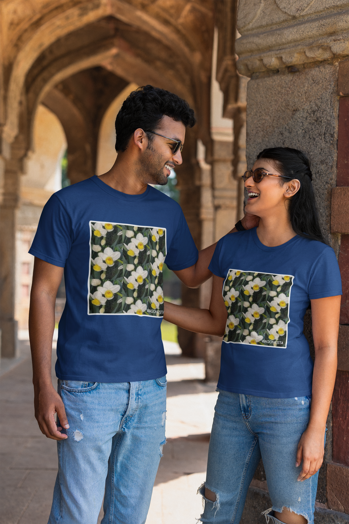 Small Daffodils- Unisex Jersey Short Sleeve Tee - Bella+Canvas+'Tee