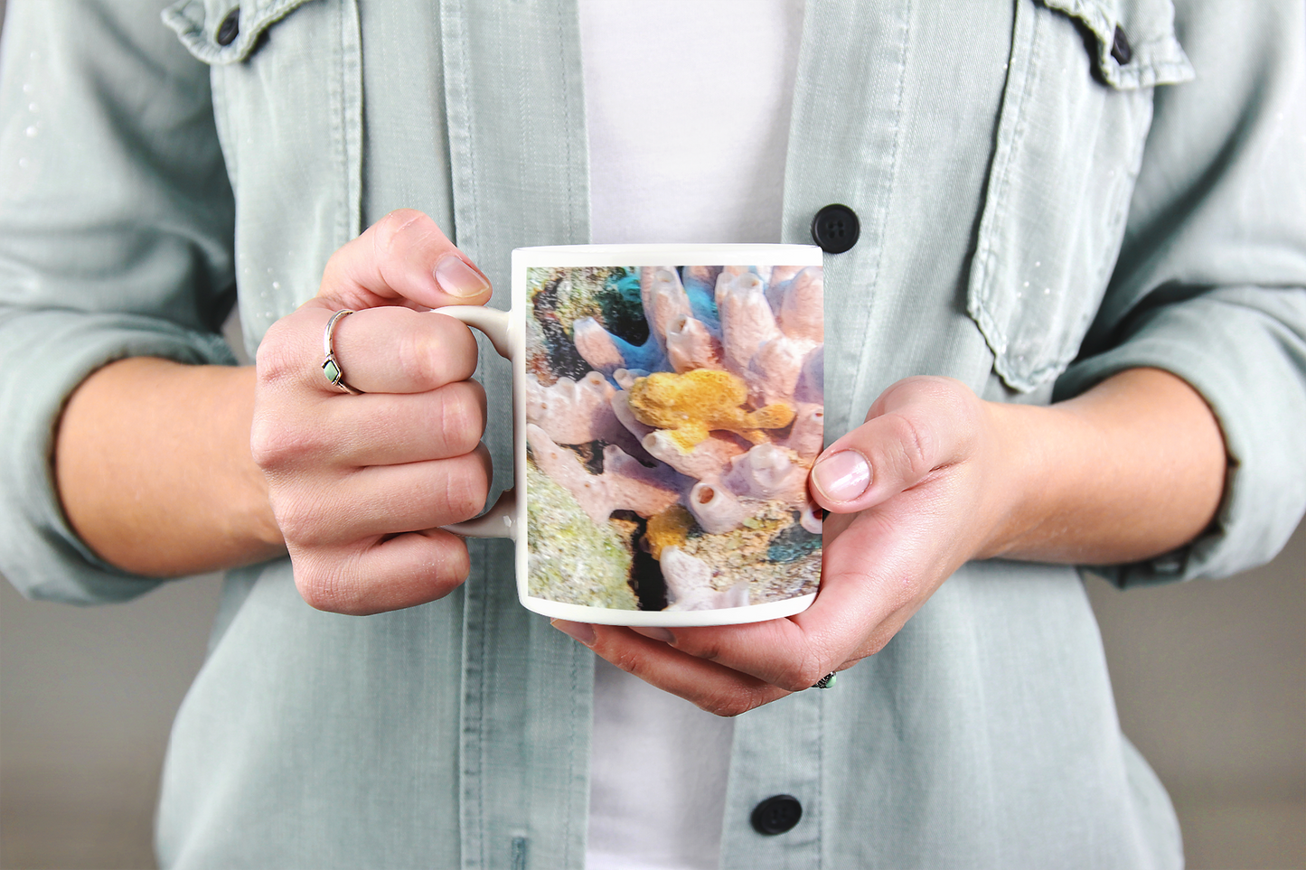 11 oz Ceramic Mug - Wagonesta - Frogfish