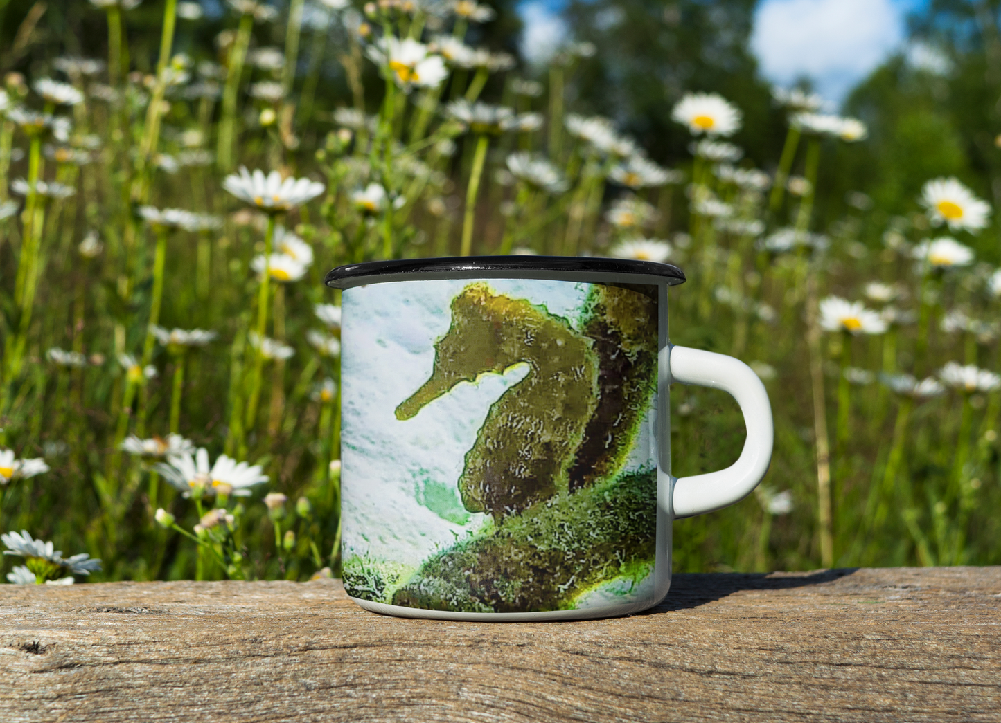 Enamel Mug - Wagonesta- Seahorse