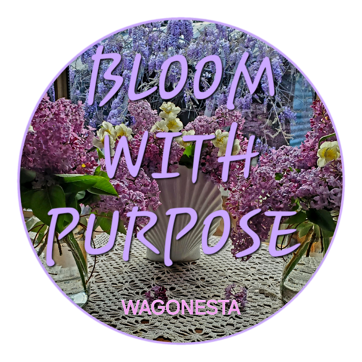 FAITH - BLOOM WITH PURPOSE - Women's 100% Cotton Short Sleeve Tee