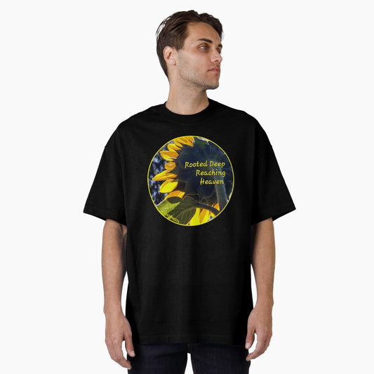 FAITH - ROOTED DEEP REACHING HEAVEN - Men’s Short Sleeve Tee Shirt