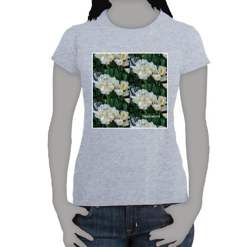 Tiny Daffodils- Women's Softstyle Tee - Gildan + Mug 'n Tee