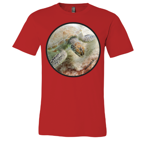 Sea Turtle -Unisex Jersey Short Sleeve Tee - Bella+Canvas+Mug 'n Tee