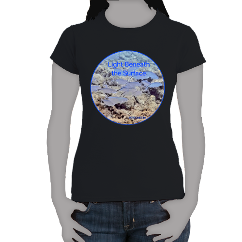FAITH - LIGHT BENEATH THE SURFACE  - Women's Softstyle Tee - Gildan