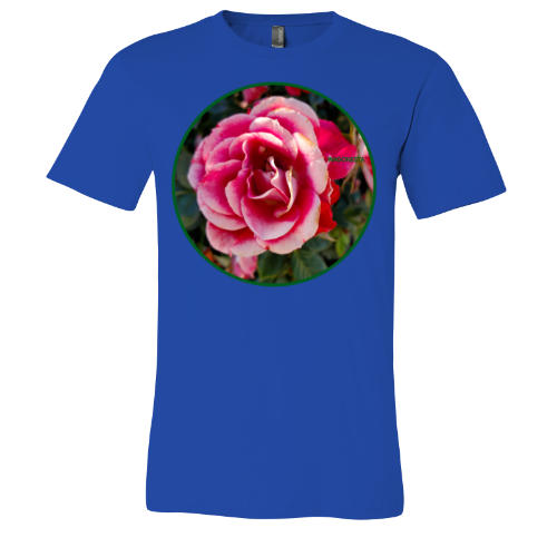 Two Tone Roses - Unisex Jersey Short Sleeve Tee - Bella+Canvas + Mug 'n Tee