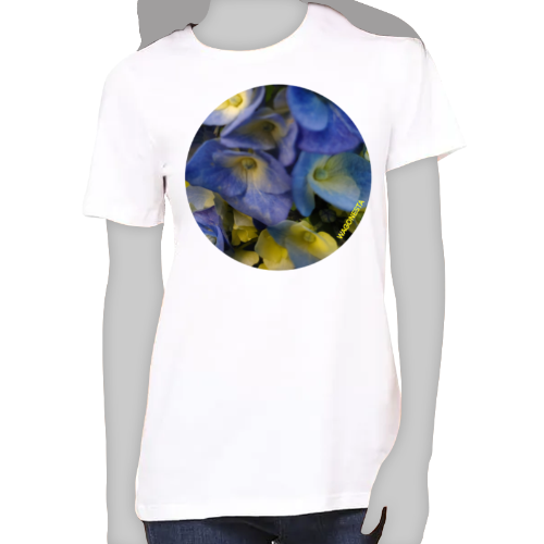 Blue Hydrangea Women's Tee + Mug 'n Tee