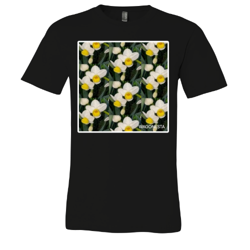 Small Daffodils- Unisex Jersey Short Sleeve Tee - Bella+Canvas+'Tee