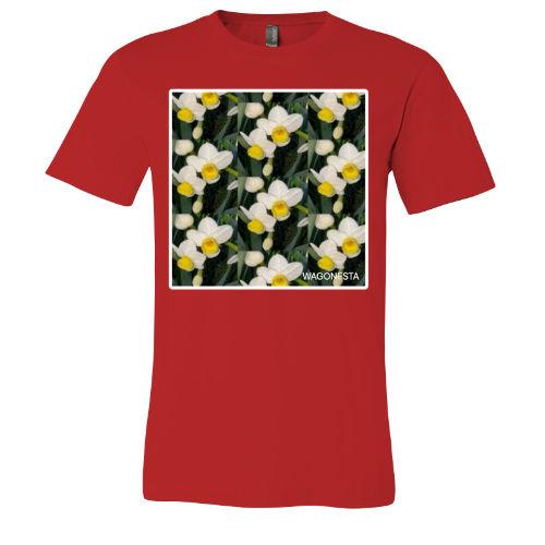 Small Daffodils- Unisex Jersey Short Sleeve Tee - Bella+Canvas+'Tee