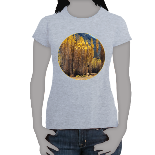 FAITH - LOVE, NO CAP! - Women's 100% Cotton Short Sleeve Tee