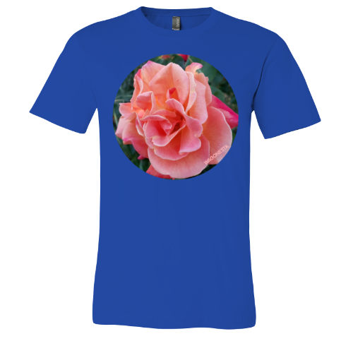 Single Pink Rose - Unisex Jersey Short Sleeve Tee - Bella+Canvas+ Mug 'n Tee