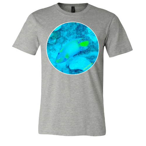 Fish With Neon Tail - Unisex Jersey Short Sleeve Tee - Bella+Canvas+ Mug 'n Tee