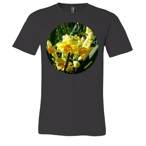 Bouquet of Daffodils  - Unisex Jersey Short Sleeve Tee - Bella+Canvas+Mug 'n Tee