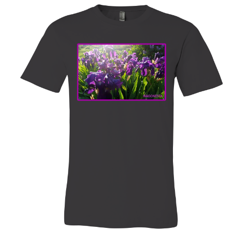 Field of Iris - Unisex Jersey Short Sleeve Tee - Bella+Canvas+Mug 'n Tee