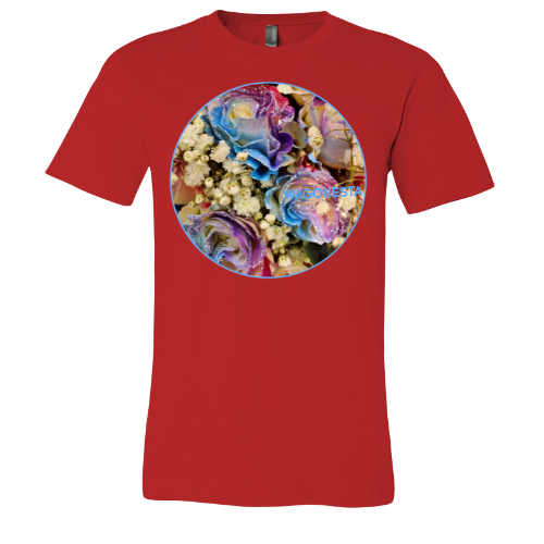 Glitter Bouquet  - Unisex Jersey Short Sleeve Tee - Bella+Canvas + Mug 'n Tee