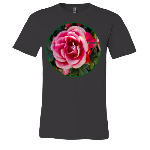 Two Tone Roses - Unisex Jersey Short Sleeve Tee - Bella+Canvas + Mug 'n Tee