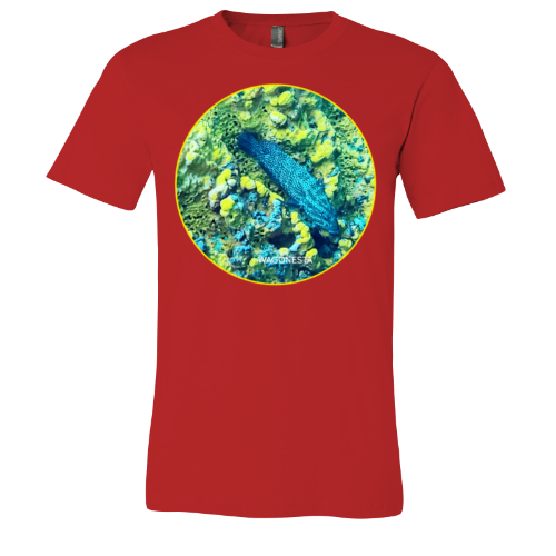 Fish on Coral - Unisex Jersey Short Sleeve Tee - Bella+Canvas+ Mug 'n Tee