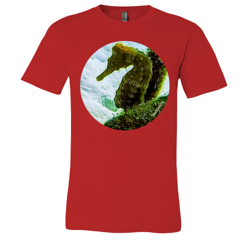 Seahorse - Unisex Jersey Short Sleeve Tee - Bella+Canvas+Mug 'n Tee