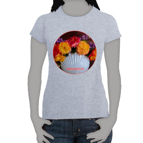 Rose Bouquet- Women's Softstyle Tee - Gildan + Mug 'n Tee