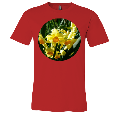 Bouquet of Daffodils  - Unisex Jersey Short Sleeve Tee - Bella+Canvas+Mug 'n Tee