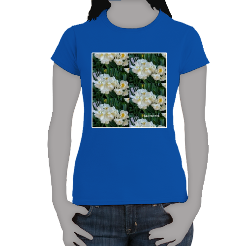 Tiny Daffodils- Women's Softstyle Tee - Gildan + Mug 'n Tee