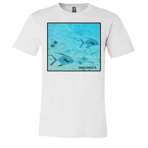 Little Blue Fish - Unisex Jersey Short Sleeve Tee - Bella+Canvas + Mug 'n Tee