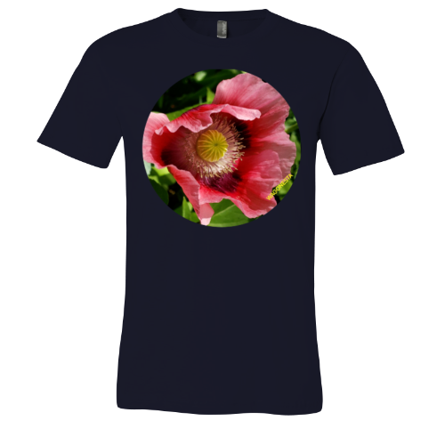 Oriental Poppy - Unisex Jersey Short Sleeve Tee - Bella+Canvas +Mug 'n Tee