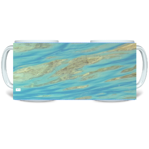 11 oz Ceramic Mug - Wagonesta - Golden Surface Water