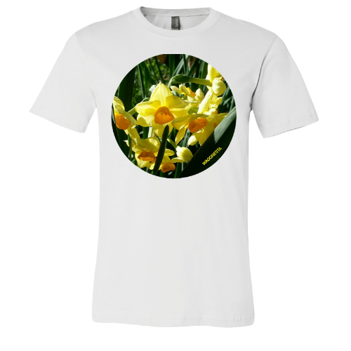 Bouquet of Daffodils  - Unisex Jersey Short Sleeve Tee - Bella+Canvas+Mug 'n Tee