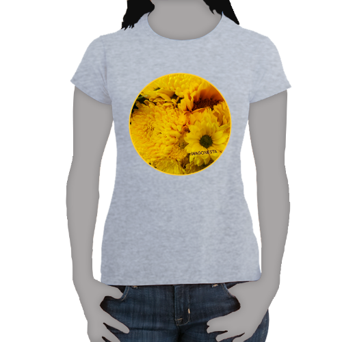 Yellow Bouquet  - Women's Softstyle Tee - Gildan + Mug 'n Tee