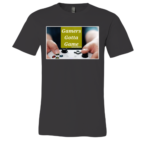 Gamers gotta Game - Unisex Jersey Short Sleeve Tee - Bella+Canvas+Mug 'n Tee