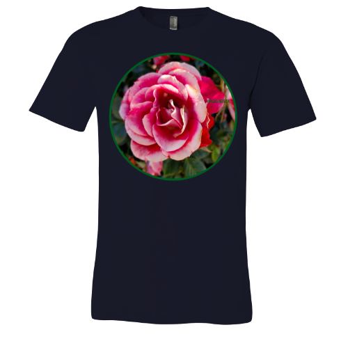 Two Tone Roses - Unisex Jersey Short Sleeve Tee - Bella+Canvas+ Mug 'n Tee