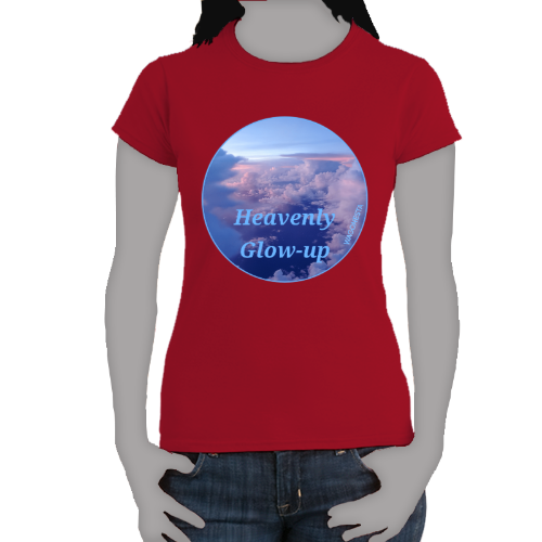 FAITH - HEAVENLY GLOW-UP - Women's 100% Cotton Short Sleeve Tee