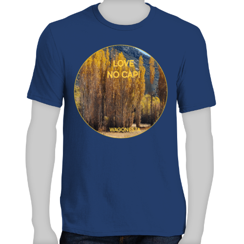 FAITH - LOVE, NO CAP! Men's 100% Cotton Short Sleeve Tee Shirt