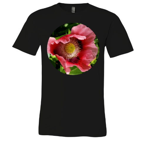 Oriental Poppy - Unisex Jersey Short Sleeve Tee - Bella+Canvas +Mug 'n Tee