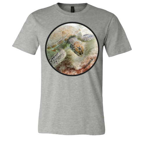 Sea Turtle -Unisex Jersey Short Sleeve Tee - Bella+Canvas+Mug 'n Tee