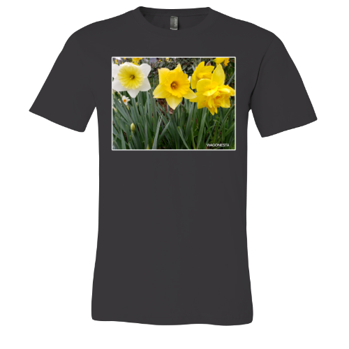 Glorious Daffodils - Unisex Jersey Short Sleeve Tee - Bella+Canvas+Mug 'nTee