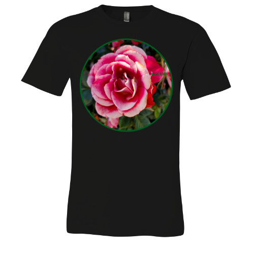 Two Tone Roses - Unisex Jersey Short Sleeve Tee - Bella+Canvas+ Mug 'n Tee