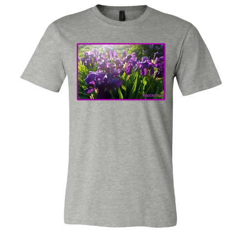 Field of Iris - Unisex Jersey Short Sleeve Tee - Bella+Canvas+Mug 'n Tee