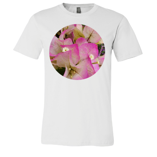 Pink Bougainvillea- Unisex Jersey Short Sleeve Tee - Bella+Canvas +Mug 'n Tee