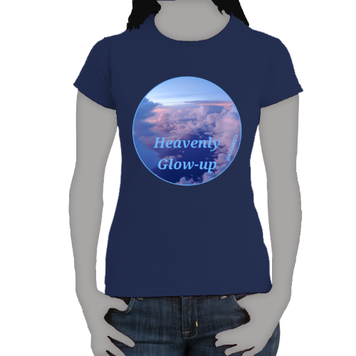 FAITH - HEAVENLY GLOW-UP - Women's 100% Cotton Short Sleeve Tee