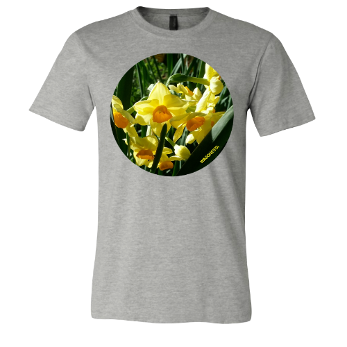 Bouquet of Daffodils  - Unisex Jersey Short Sleeve Tee - Bella+Canvas+Mug 'n Tee